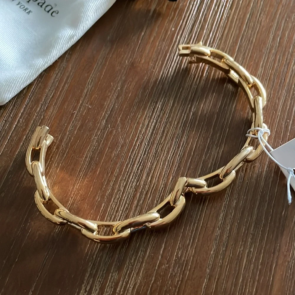 Kate Spade Chain Reaction Link Bangle - Picture 6 of 10